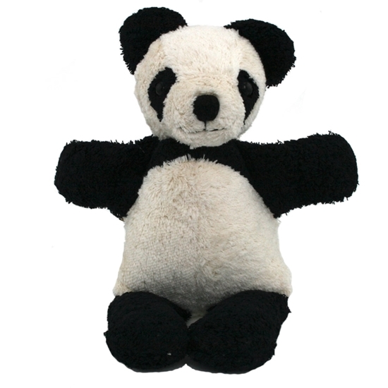 Actuator insect Allergy Toy Estate. Panda bear in organic cotton