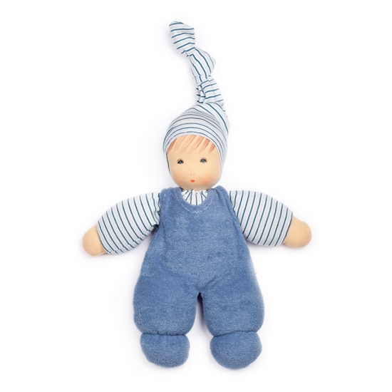 Picture of Doll with blue overalls