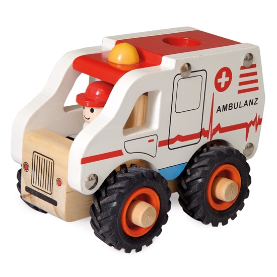 exotisch Illusie Initiatief Toy Estate. Wooden ambulance