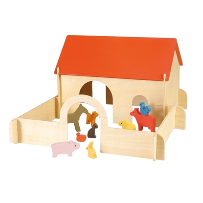 egmont wooden modular dollhouse playset