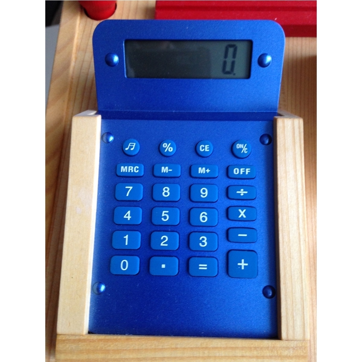 Cash register in solid wood Toy Estate