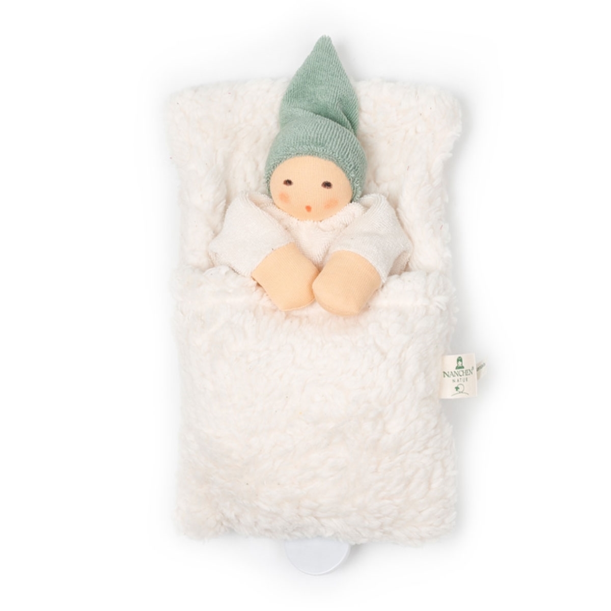 Music box doll in sleeping bag Toy Estate